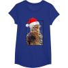 image:imageStar Wars Christmas Santa Chewbacca Windswept Movie Panel TShirtRoyal Blue