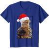 image:imageStar Wars Christmas Santa Chewbacca Windswept Movie Panel TShirtRoyal Blue