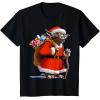 image:imageStar Wars Christmas Yoda Santa Sack Of Presents TShirtBlack
