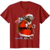 image:imageStar Wars Christmas Yoda Santa Sack Of Presents TShirtCranberry Red