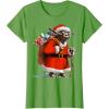 image:imageStar Wars Christmas Yoda Santa Sack Of Presents TShirtGrass Green