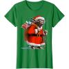 image:imageStar Wars Christmas Yoda Santa Sack Of Presents TShirtKelly Green