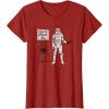 image:imageStar Wars Classic Christmas Save The Death Star Fund Raising TShirtCranberry Red