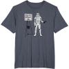 image:imageStar Wars Classic Christmas Save The Death Star Fund Raising TShirtHeather Blue