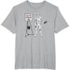 image:imageStar Wars Classic Christmas Save The Death Star Fund Raising TShirtHeather Grey