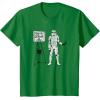 image:imageStar Wars Classic Christmas Save The Death Star Fund Raising TShirtKelly Green