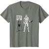 image:imageStar Wars Classic Christmas Save The Death Star Fund Raising TShirtOlive Heather