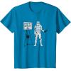 image:imageStar Wars Classic Christmas Save The Death Star Fund Raising TShirtSapphire Blue