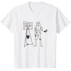 image:imageStar Wars Classic Christmas Save The Death Star Fund Raising TShirtWhite