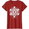 image:imageStar Wars Dark Side Snowflake Christmas TShirtCranberry Red