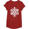 image:imageStar Wars Dark Side Snowflake Christmas TShirtCranberry Red
