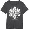 image:imageStar Wars Dark Side Snowflake Christmas TShirtDark Heather Grey