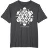 image:imageStar Wars Dark Side Snowflake Christmas TShirtDark Heather Grey