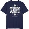 image:imageStar Wars Dark Side Snowflake Christmas TShirtNavy Blue