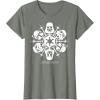 image:imageStar Wars Dark Side Snowflake Christmas TShirtOlive Heather