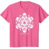 image:imageStar Wars Dark Side Snowflake Christmas TShirtPink Heather