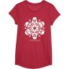 image:imageStar Wars Dark Side Snowflake Christmas TShirtRed Heather