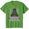 image:imageStar Wars Darth Vader Christmas Cookies Holiday TShirtGrass Green
