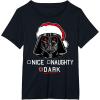 image:imageStar Wars Darth Vader Dark List Santa Christmas TShirt TShirtBlack