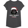 image:imageStar Wars Darth Vader Dark List Santa Christmas TShirt TShirtDark Heather Grey