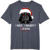 image:imageStar Wars Darth Vader Dark List Santa Christmas TShirt TShirtHeather Blue