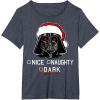 image:imageStar Wars Darth Vader Dark List Santa Christmas TShirt TShirtHeather Blue