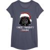 image:imageStar Wars Darth Vader Dark List Santa Christmas TShirt TShirtHeather Blue
