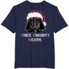 image:imageStar Wars Darth Vader Dark List Santa Christmas TShirt TShirtNavy Blue