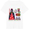image:imageStar Wars Darth Vader Happy Holidays Imperial Christmas TShirtWhite