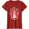 image:imageStar Wars Darth Vader Nordic Print Christmas Holiday TShirtCranberry Red