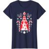 image:imageStar Wars Darth Vader Nordic Print Christmas Holiday TShirtNavy Blue