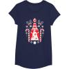 image:imageStar Wars Darth Vader Nordic Print Christmas Holiday TShirtNavy Blue
