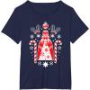 image:imageStar Wars Darth Vader Nordic Print Christmas Holiday TShirtNavy Blue