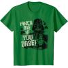 image:imageStar Wars Darth Vader Pinch Me If You Dare St Patricks Day TShirtKelly Green