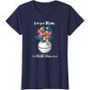 image:imageStar Wars Death Star Bouquet Love You Mom Mothers Day TShirtNavy Blue