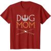 image:imageStar Wars Dog Mom Pet Parent Lightsabers TShirtCranberry Red