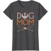 image:imageStar Wars Dog Mom Pet Parent Lightsabers TShirtDark Heather Grey