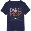 image:imageStar Wars Dog Mom Pet Parent Lightsabers TShirtNavy Blue