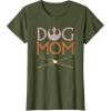 image:imageStar Wars Dog Mom Pet Parent Lightsabers TShirtOlive Green