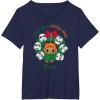 image:imageStar Wars Ewok Christmas May Your Holiday Spirit Endor Cute TShirtNavy Blue