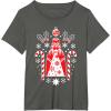 image:imageStar Wars Holiday Darth Vader Christmas Sweater Pattern TShirtAsphalt Grey