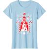 image:imageStar Wars Holiday Darth Vader Christmas Sweater Pattern TShirtBaby Blue