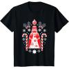 image:imageStar Wars Holiday Darth Vader Christmas Sweater Pattern TShirtBlack