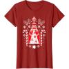 image:imageStar Wars Holiday Darth Vader Christmas Sweater Pattern TShirtCranberry Red