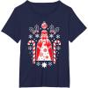 image:imageStar Wars Holiday Darth Vader Christmas Sweater Pattern TShirtNavy Blue
