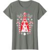image:imageStar Wars Holiday Darth Vader Christmas Sweater Pattern TShirtOlive Heather