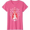 image:imageStar Wars Holiday Darth Vader Christmas Sweater Pattern TShirtPink Heather