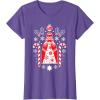 image:imageStar Wars Holiday Darth Vader Christmas Sweater Pattern TShirtPurple Heather