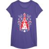 image:imageStar Wars Holiday Darth Vader Christmas Sweater Pattern TShirtPurple Heather