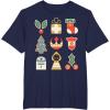 image:imageStar Wars Holiday Icons Ugly Christmas Sweater TShirtNavy Blue